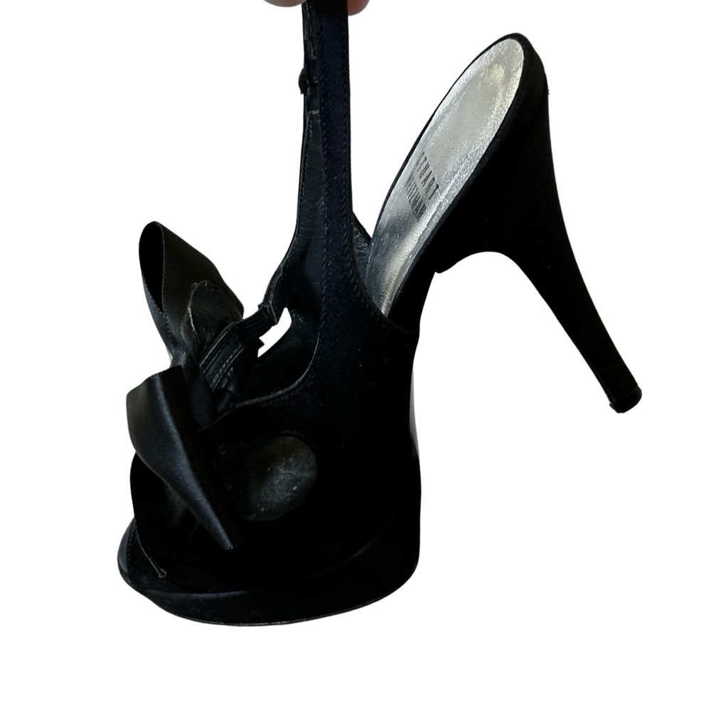 Stuart Weitzman Black Platform Heels - Picture 13 of 16